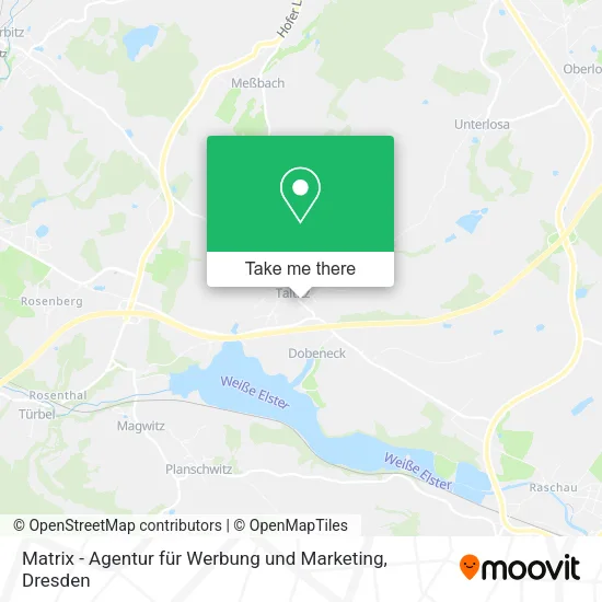 Карта Matrix - Agentur für Werbung und Marketing