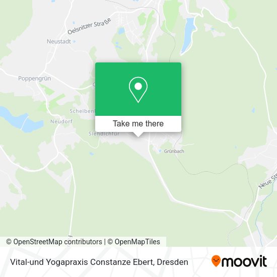 Карта Vital-und Yogapraxis Constanze Ebert