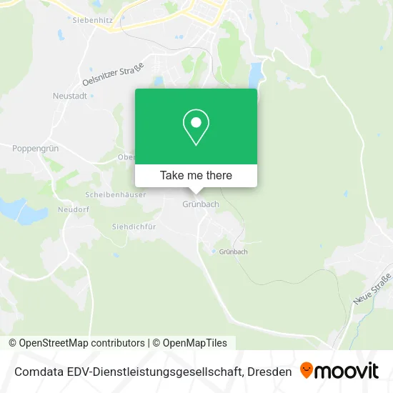Карта Comdata EDV-Dienstleistungsgesellschaft