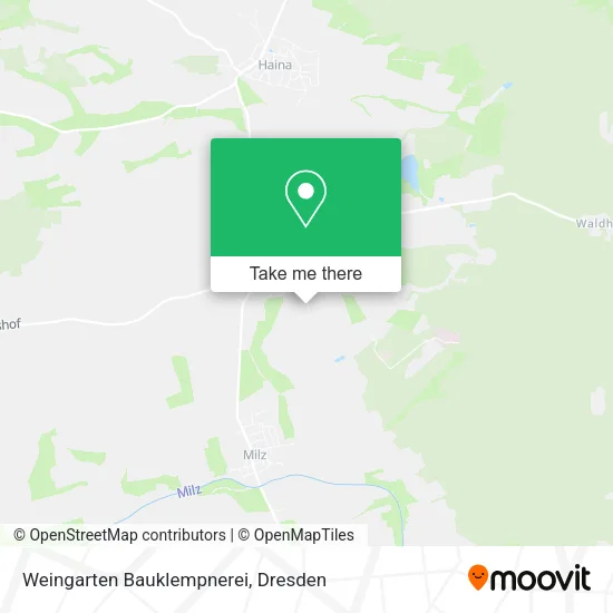 Карта Weingarten Bauklempnerei