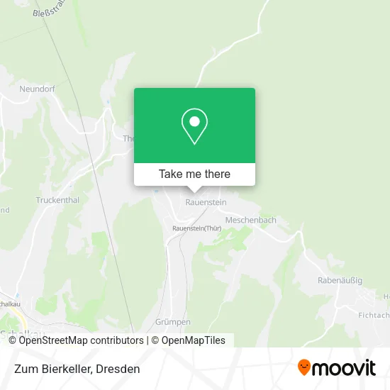 Карта Zum Bierkeller