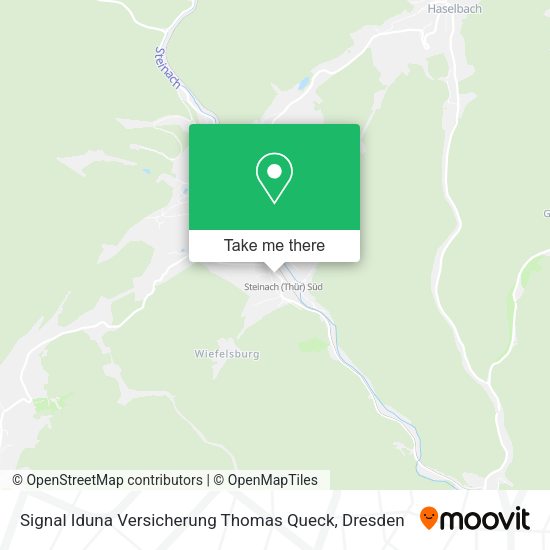 Карта Signal Iduna Versicherung Thomas Queck