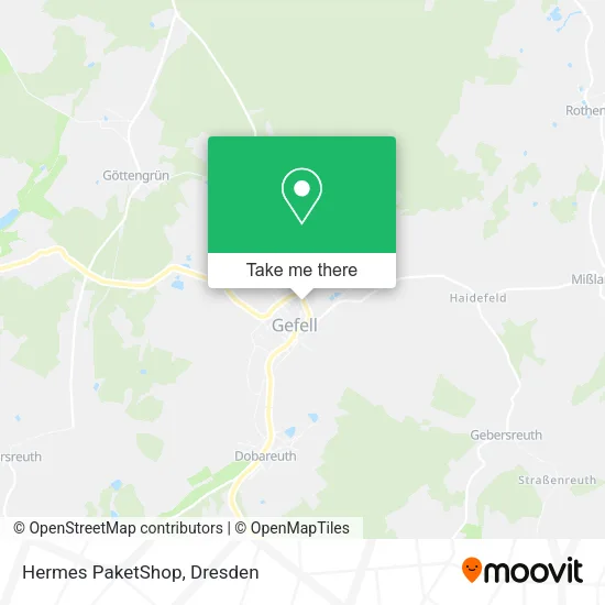 Карта Hermes PaketShop