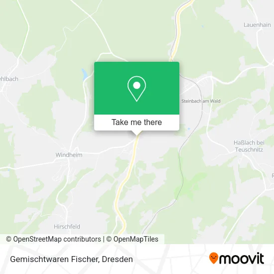 Карта Gemischtwaren Fischer