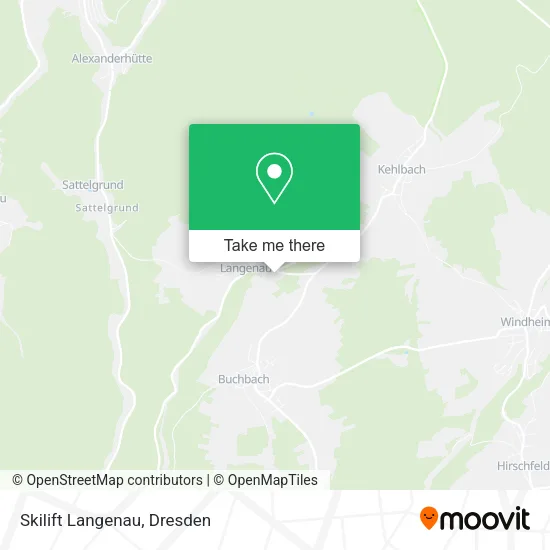 Карта Skilift Langenau