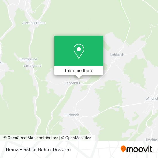 Карта Heinz Plastics Böhm