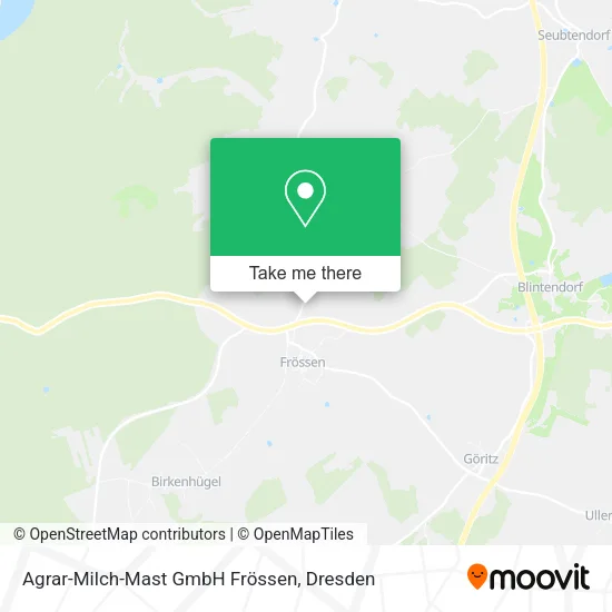 Agrar-Milch-Mast GmbH Frössen map