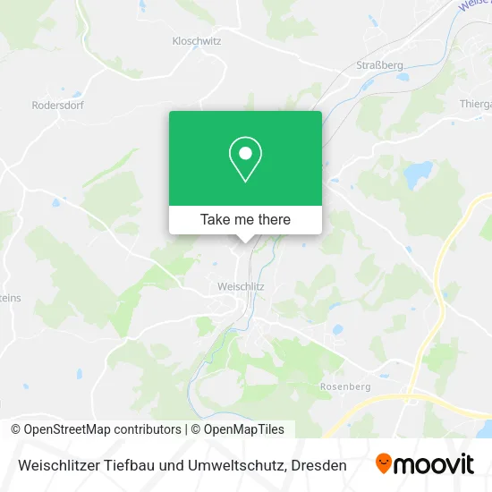 Карта Weischlitzer Tiefbau und Umweltschutz