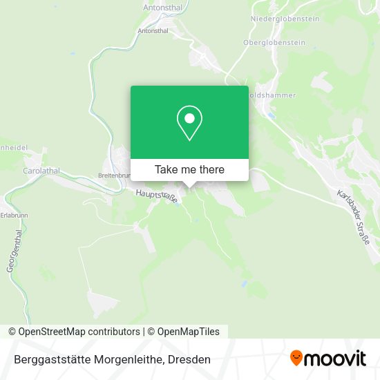 Карта Berggaststätte Morgenleithe