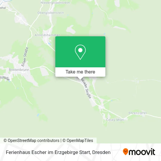 Ferienhaus Escher im Erzgebirge Start map