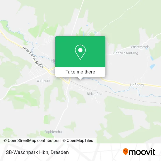 Карта SB-Waschpark Hbn