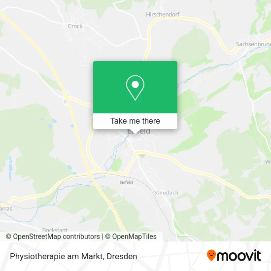 Карта Physiotherapie am Markt