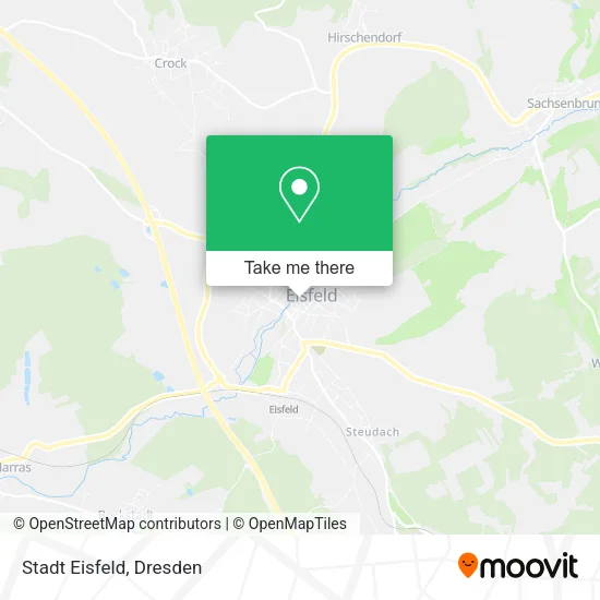 Карта Stadt Eisfeld