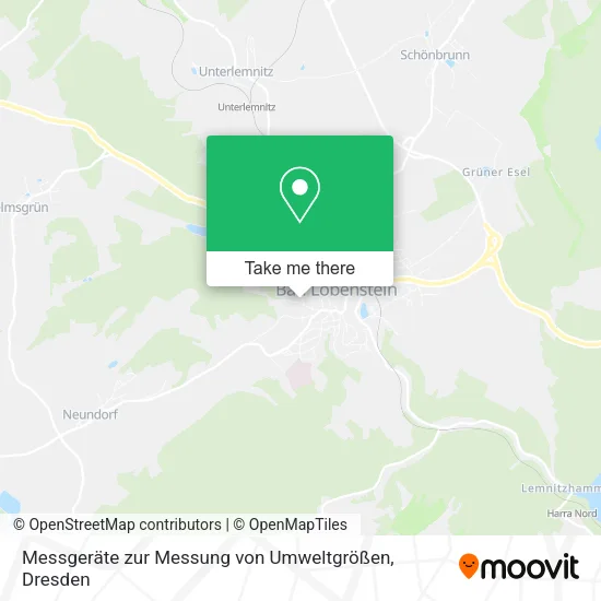Карта Messgeräte zur Messung von Umweltgrößen