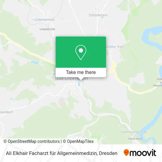 Карта Ali Elkhair Facharzt für Allgemeinmedizin