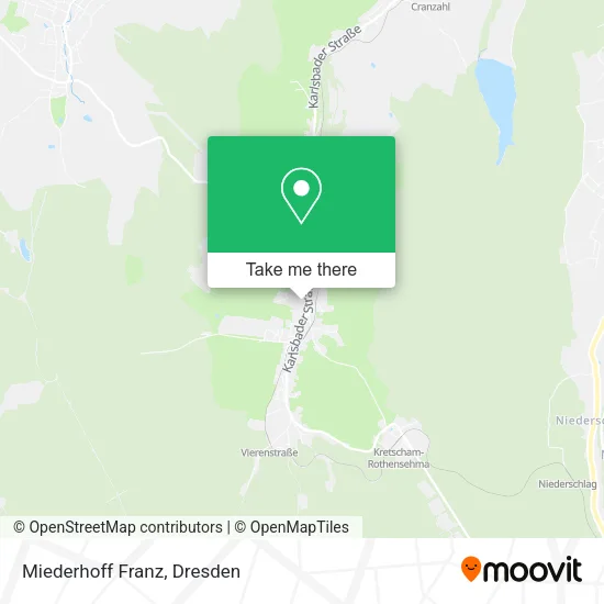 Карта Miederhoff Franz