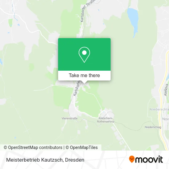 Meisterbetrieb Kautzsch map