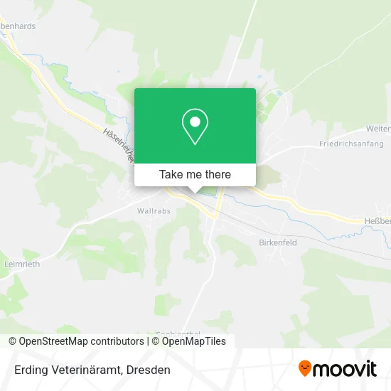Карта Erding Veterinäramt