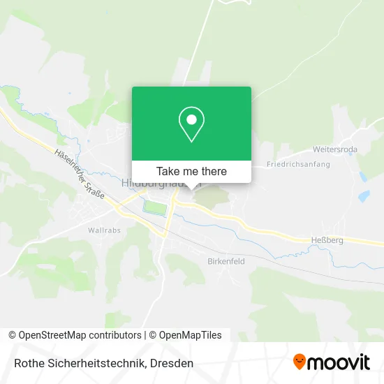 Rothe Sicherheitstechnik map