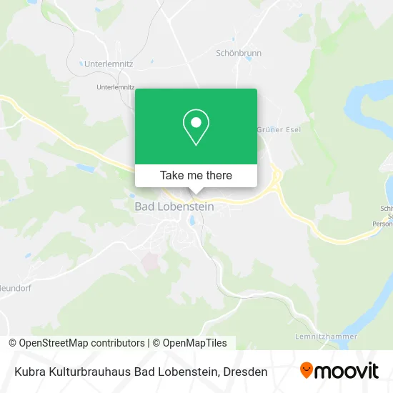 Карта Kubra Kulturbrauhaus Bad Lobenstein