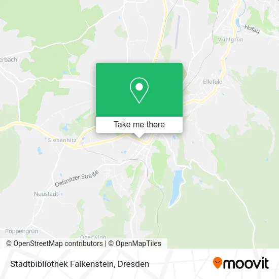 Карта Stadtbibliothek Falkenstein