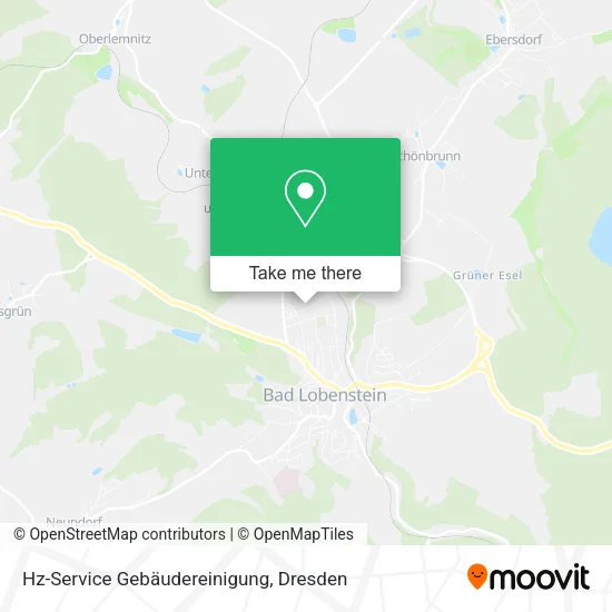 Карта Hz-Service Gebäudereinigung