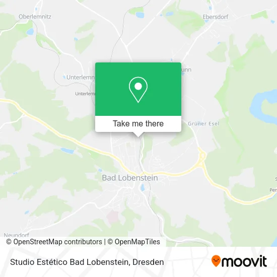 Карта Studio Estético Bad Lobenstein