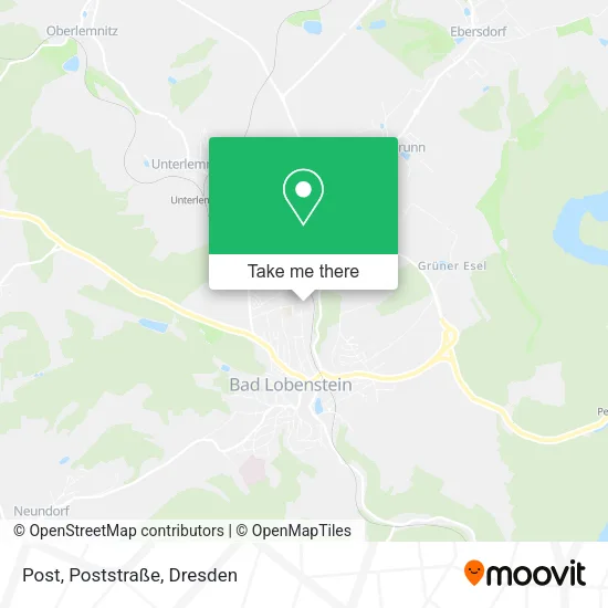 Карта Post, Poststraße