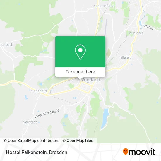 Карта Hostel Falkenstein