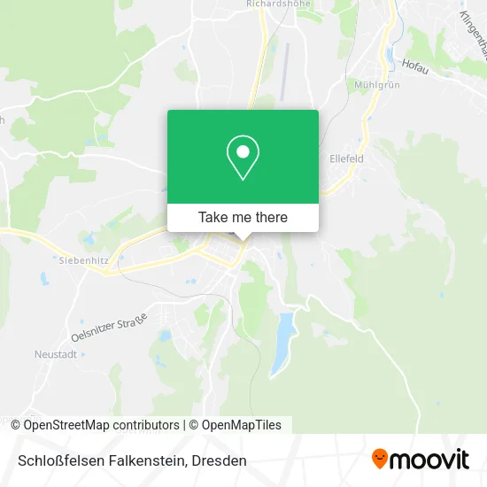 Карта Schloßfelsen Falkenstein