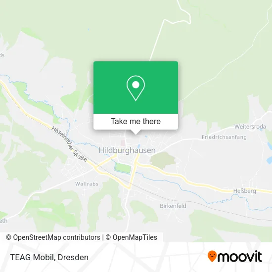 Карта TEAG Mobil