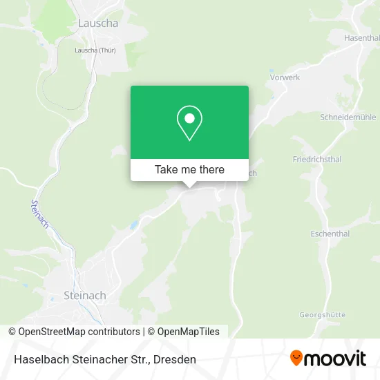 Карта Haselbach Steinacher Str.