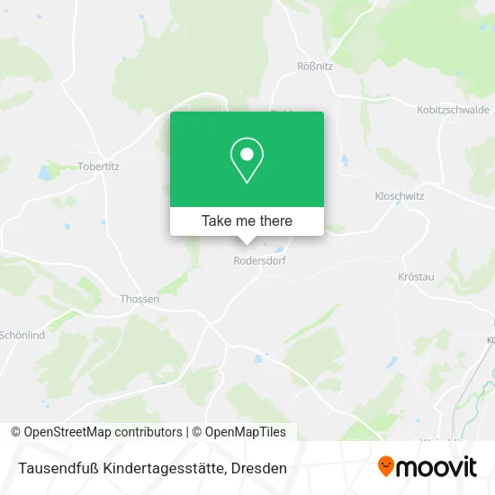 Карта Tausendfuß Kindertagesstätte
