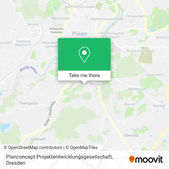 Карта Planconcept Projektentwicklungsgesellschaft