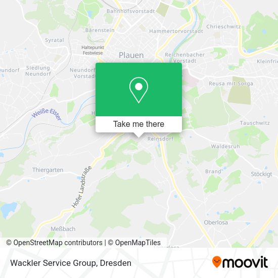 Карта Wackler Service Group