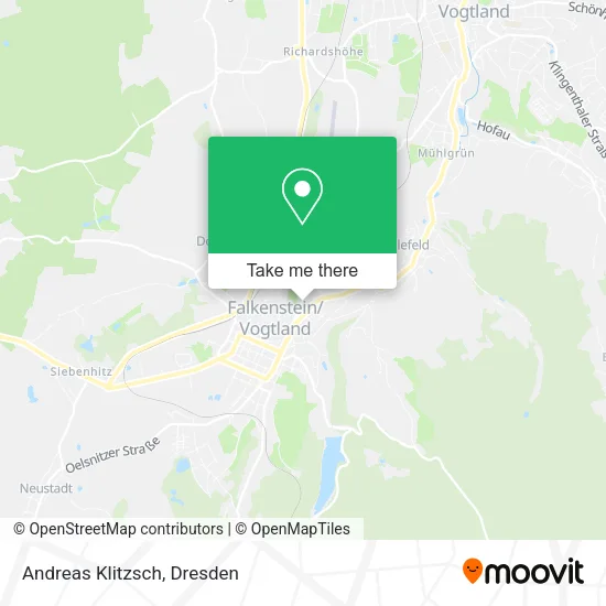 Карта Andreas Klitzsch