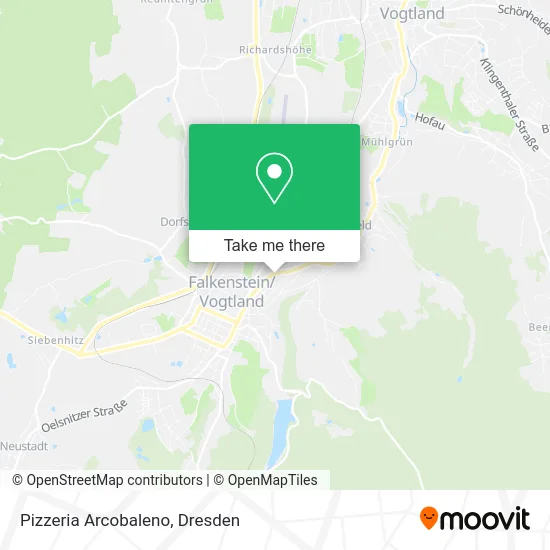 Карта Pizzeria Arcobaleno