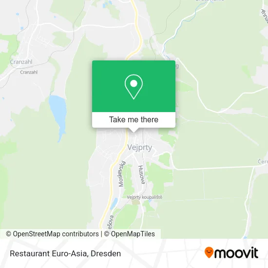 Restaurant Euro-Asia map