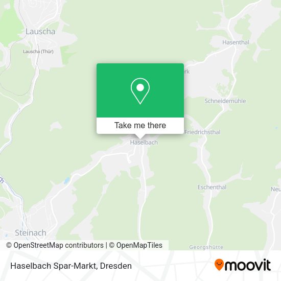 Карта Haselbach Spar-Markt