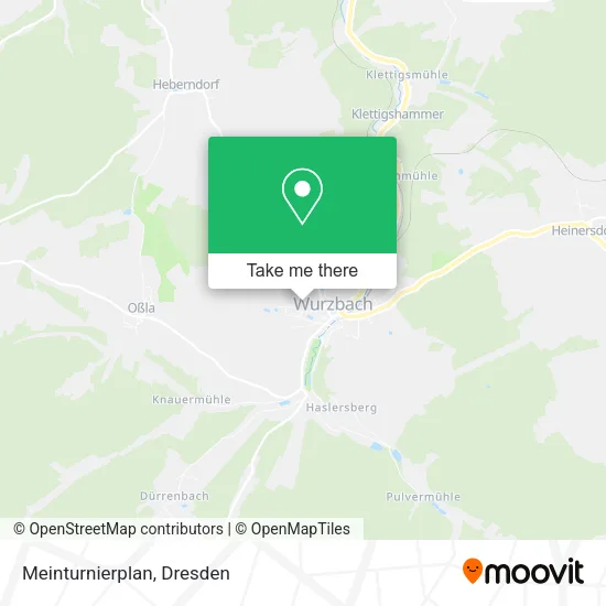 Карта Meinturnierplan