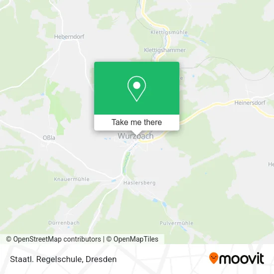 Карта Staatl. Regelschule