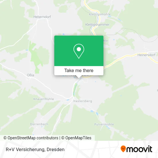 Карта R+V Versicherung