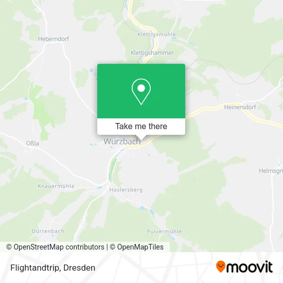 Карта Flightandtrip