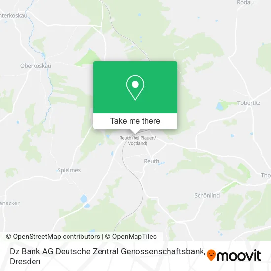 Dz Bank AG Deutsche Zentral Genossenschaftsbank map