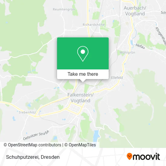 Карта Schuhputzerei