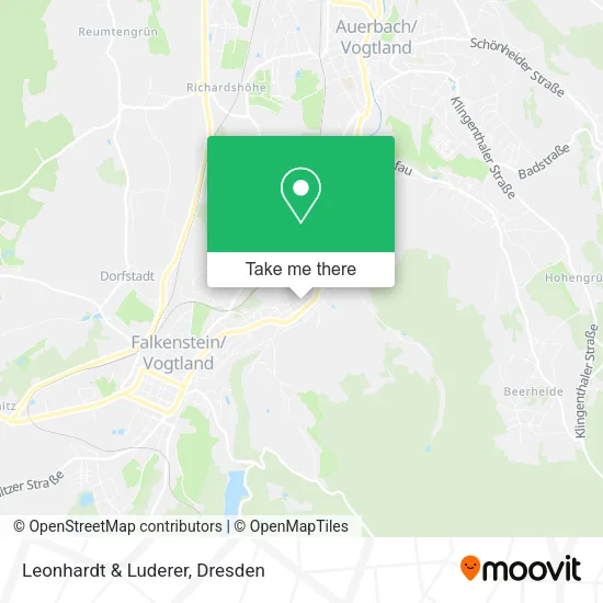 Карта Leonhardt & Luderer