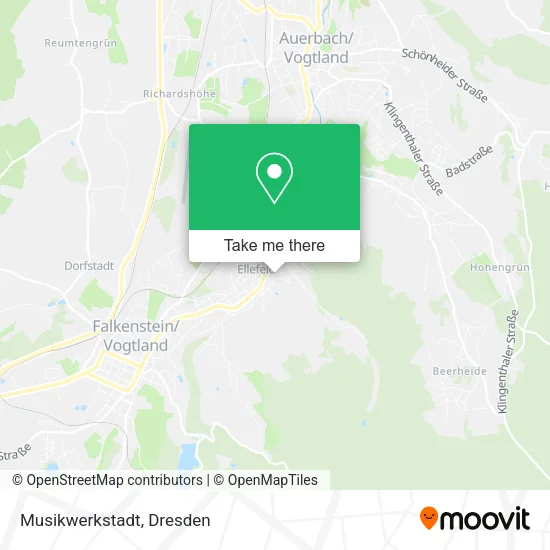 Карта Musikwerkstadt