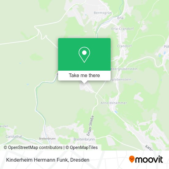 Карта Kinderheim Hermann Funk