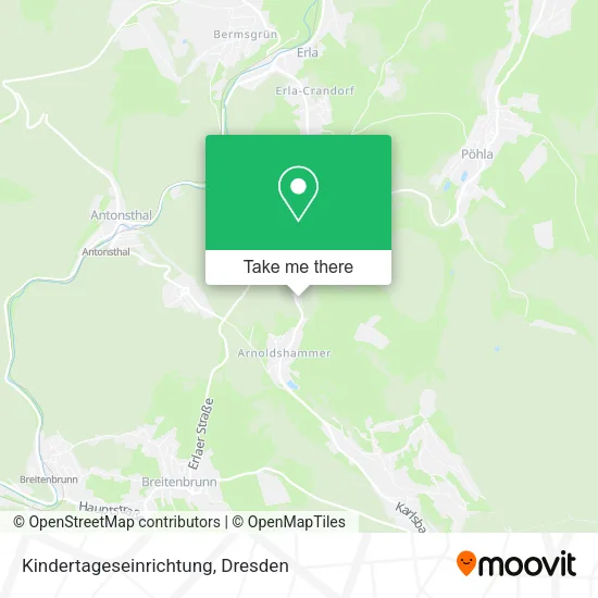 Карта Kindertageseinrichtung