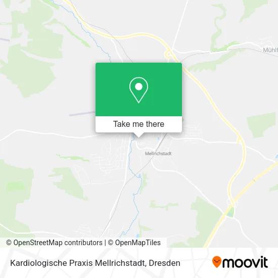 Карта Kardiologische Praxis Mellrichstadt